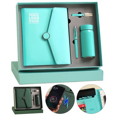 Premium Wireless Charging Notebook Set