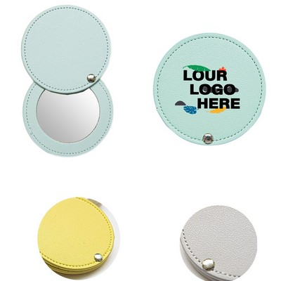 Leather Makeup Mirror