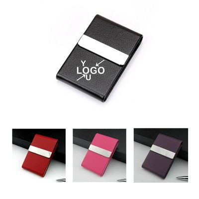 Faux Leather Cigarette Card Holder
