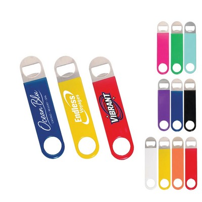Vinyl Wrapped Paddle Style Bottle Opener