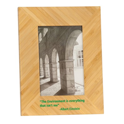 Natural Bamboo Photo Frame - 4"x6" (Small)