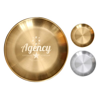 5.5" Single-Layer Stainless Steel Dipping Plates