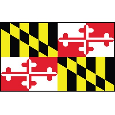 Maryland State Flag (3'x5')