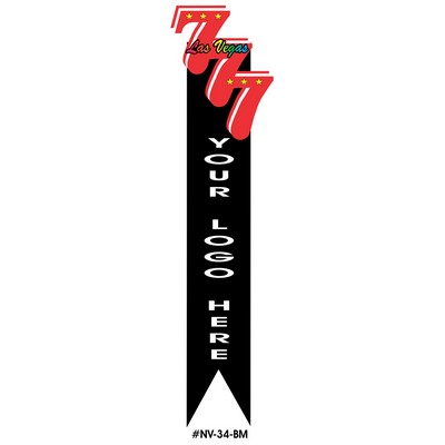 Triple 7's Bookmark w/ Black Back