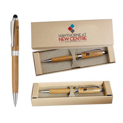 Eco-Friendly Stylus Pen with Deluxe Recyclable Paper Box