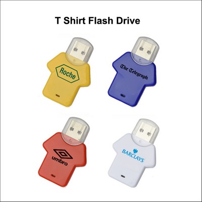 T Shirt Flash Drive - 16 GB Memory
