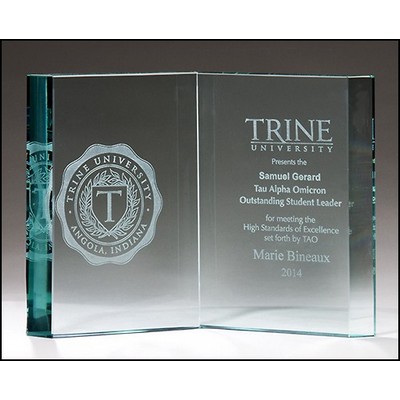 Jade Glass Book Award (7.875"x 5.875")
