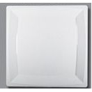 Premium Square Plastic Plate (7.25")