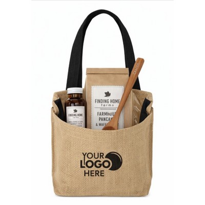 Farmhouse Pancake Breakfast Gift Tote with Branded Spoon