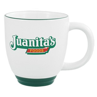 11 Oz. Halo Bistro Mug (White/ Colors)