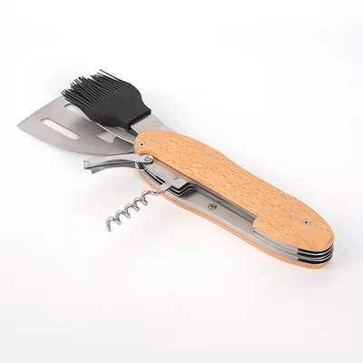 Multi-functional Barbecue Grilling Tool 5" 1