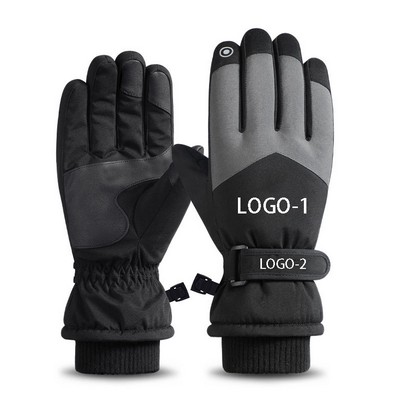 Non-slip Waterproof Fleece Warm Touchscreen Gloves