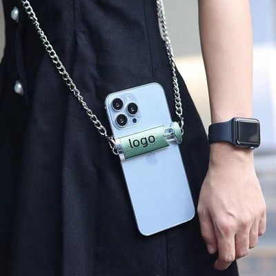 Mobile Phone Crossbody Chain Back Clip - Metal Mobile Phone Crossbody Chain Clip - Crossbody Phone