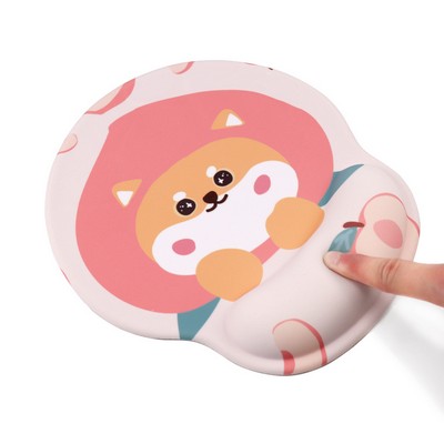 Mouse Pad with Wrist Rest - Custom Full Colors