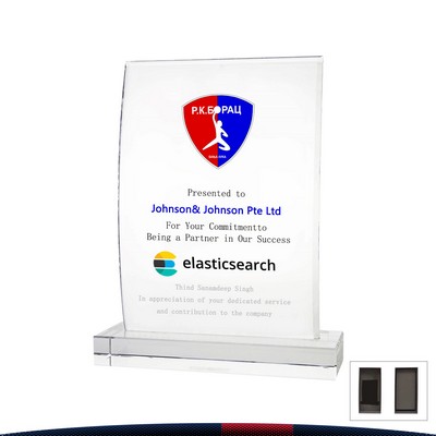 Rosam Curved Rectangle Award - MEDIUM