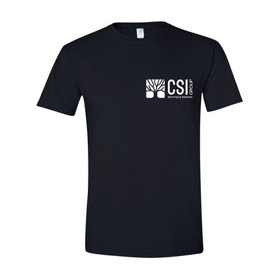 Gildan® Soft Style T-Shirt Black Short Sleeve