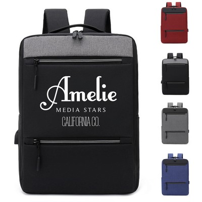 Laptop Backpack w/ Usb Interface