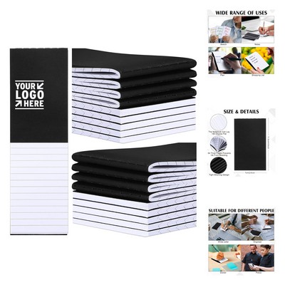 64 Pages 32 Sheets 2.8 x 4.6" Mini Lined Notebook Small Purse Journal