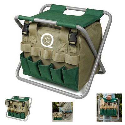 Canvas Tool Bag Stool