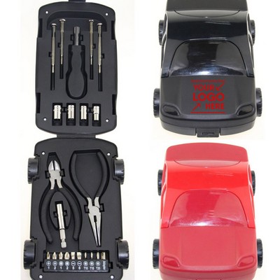 22PCS Car Unique Shape Multifunctional Home Tool Kit