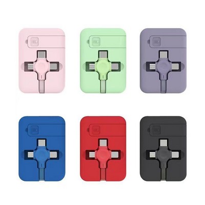 3" 1 Data Cable Phone Stand