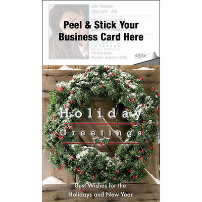 12-Month Calendar Magnet Pad - Tear-Off with Blank White Envelopes