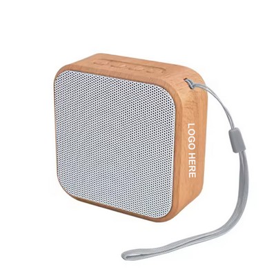 Mini Wood Grain Speaker