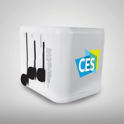 Jolt Travel Adapter with Type-C/USB-A