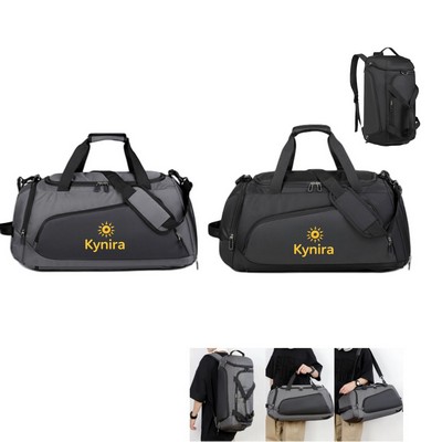 4" 1 Sports Gym Duffel Bag With Shoe Compartment & Wet Pocket