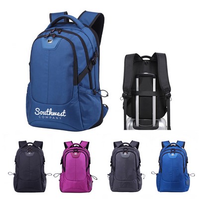 Waterproof Travel Laptop Backpack with Zip