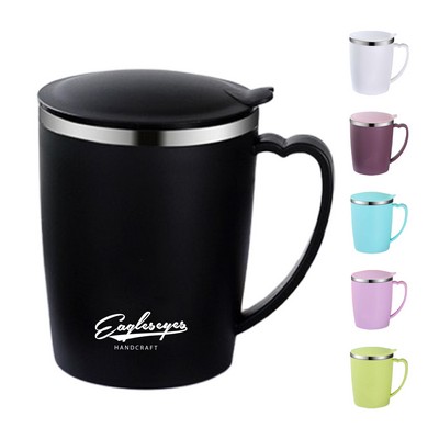 12oz Insulated Eggshell Mug with Handle