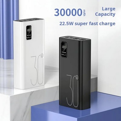 High Capacity 30000mah Powerbanks With Digital Display