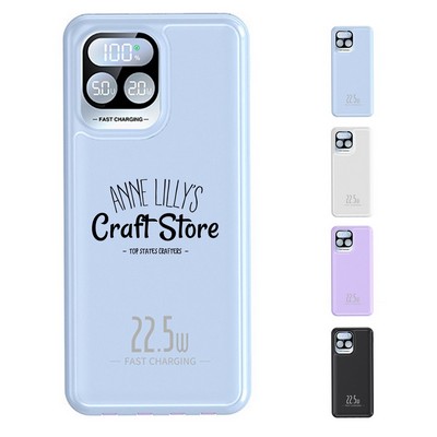 20,000 mAh 22.5W Multifunction Power Bank with 4-in-1 Cable & Wireless Charging