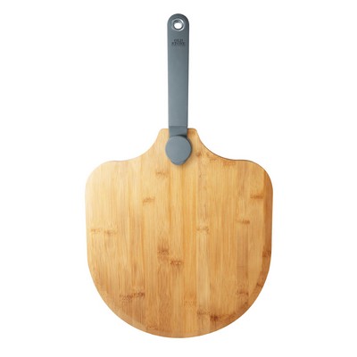 KitchenSupply Old Stone Pizza Kitchen - 12X14-Inch Bamboo Pizza Peel W/Folding Handle