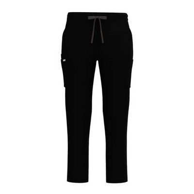Vel Sentry Ladies 5-Pocket Double Cargo Pocket Scrub Pants