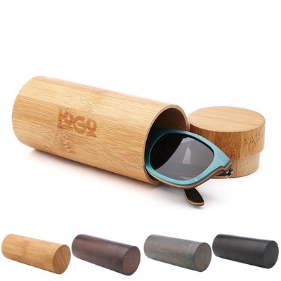 Eco Friendly Bamboo Sunglasses Protective Case