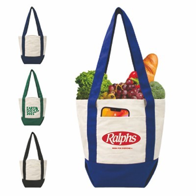 10oz 13" Mini Cotton Canvas Shopping Tote