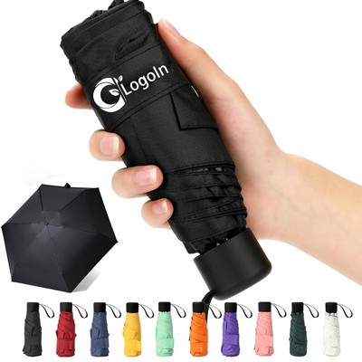 Small Mini Umbrella for Travel Lightweight Portable Outdoor