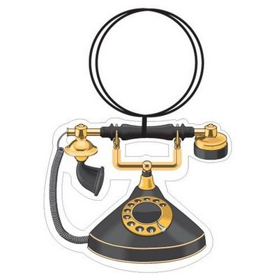 Old Fashion Telephone Executive Key Chain w/Mirrored Back (12 Square Inch)