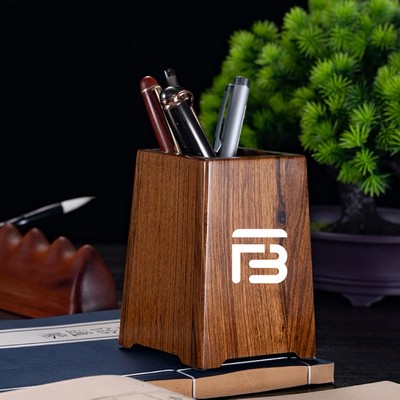 Wooden Pen Holder