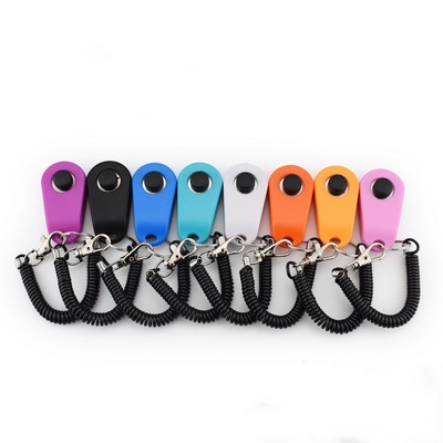 Dog Trainer Clicker with Wrist Strap