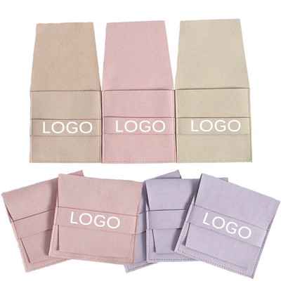 Flip-top Press Strip Jewelry Pouch