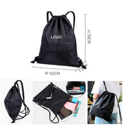 Waterproof Drawstring Gym Backpack