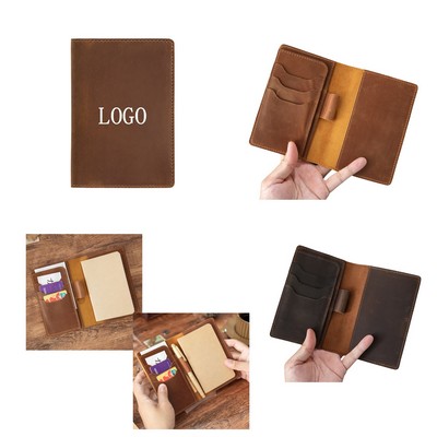 Handmade Vintage Cowhide Travel Notebook