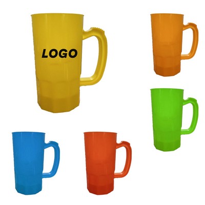 22oz Plastic Beer Mugs