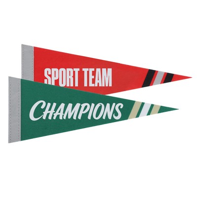 Custom Full Color Printed Felt Pennant