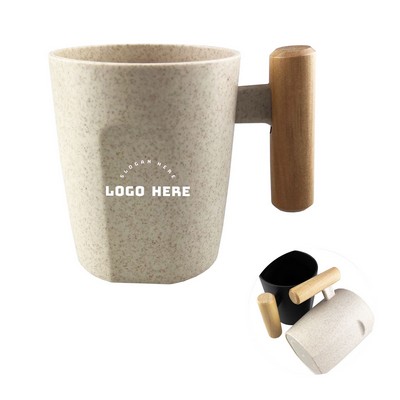 Bamboo Fibre Coffee Cup With Handle