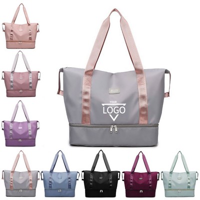 Yoga Fitness Bag with Dry and Wet Separation