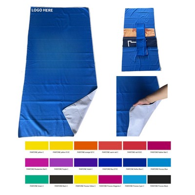Large-Sized Sublimation Fast-Dry Beach Towel