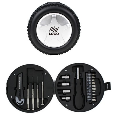 20 Piece Tire Shape Automotive Tools Set